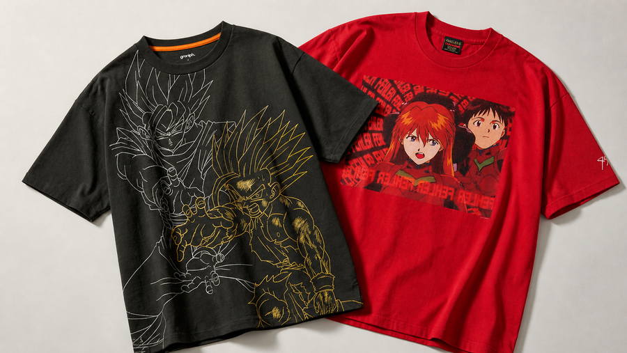 アニメコラボTシャツを大人っぽく着る。注目ブランドの新作Tシャツ6選