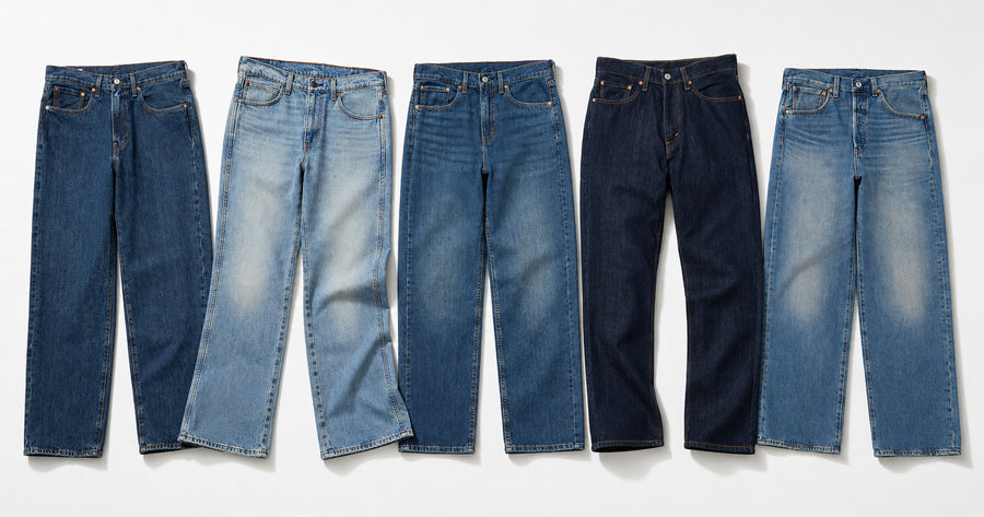 リーバイスのジーンズおすすめ6選。501® Loose・550™・505™など大人が選びたい定番モデルを比較