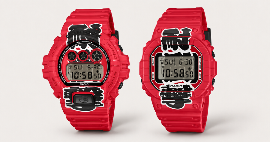 G-SHOCKの赤提灯モデルが登場。DW-5600AKA-4JRとDW-6900AKA-4JRを大人目線で紹介