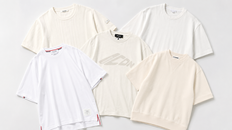 大人が選ぶ高級Tシャツ5選。シンプルなのに差がつく、上質なメンズTシャツ