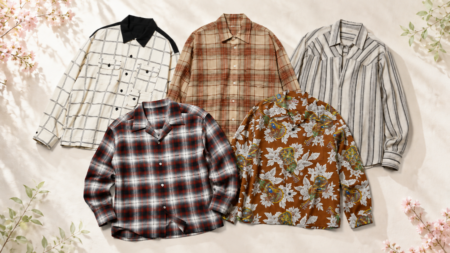 品よく漢を感じる柄シャツ5選。大人メンズに似合う、色気のある主役トップス